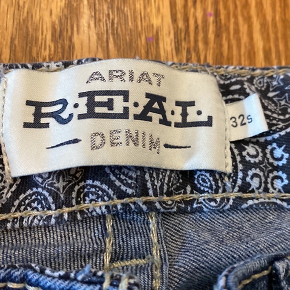 Ariat REAL denim 32 S - Picture 7 of 15